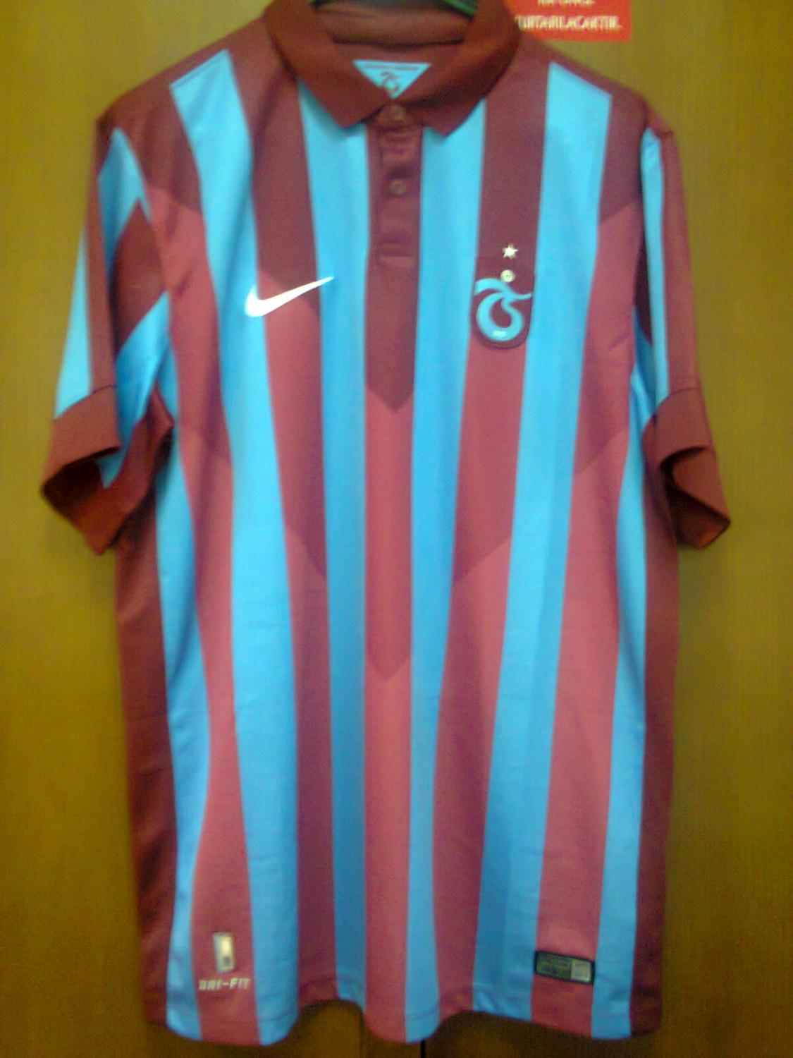 maillot de trabzonspor domicile 2014-2015 rétro