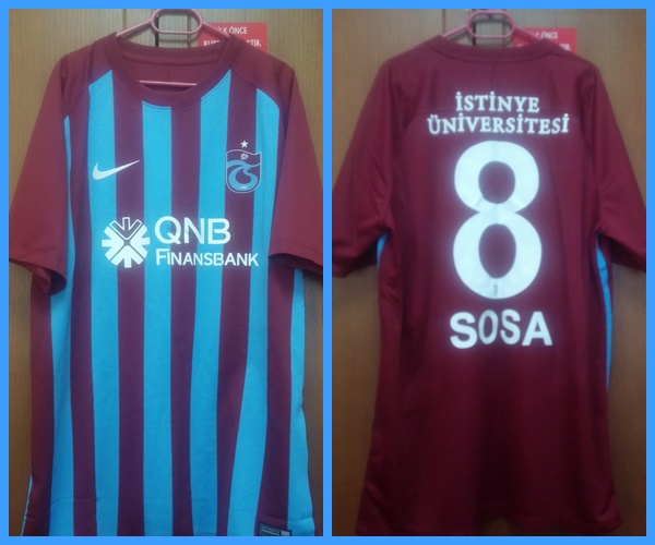 maillot de trabzonspor domicile 2017-2018 rétro