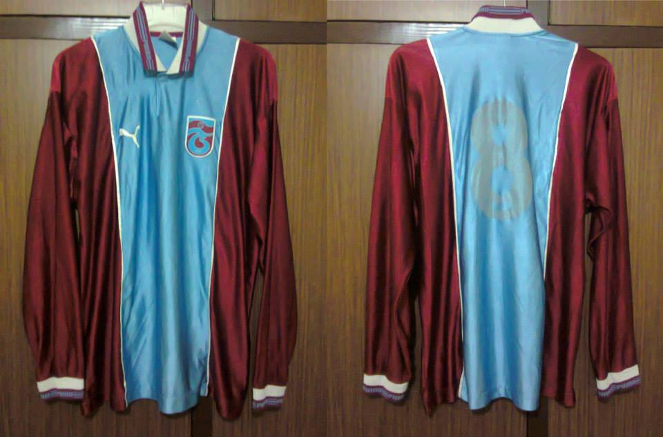maillot de trabzonspor exterieur 1999-2000 rétro