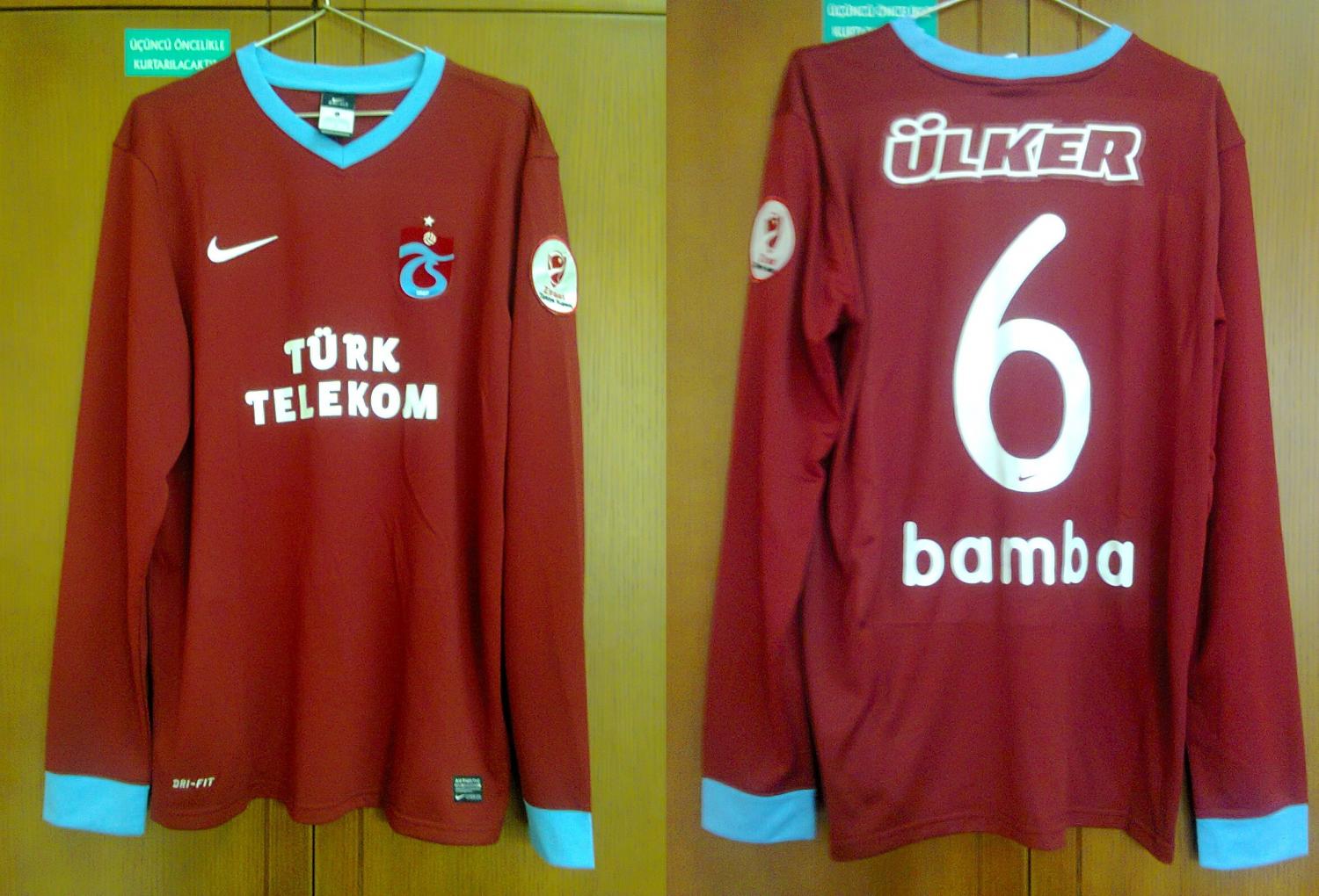 maillot de trabzonspor exterieur 2012-2013 rétro