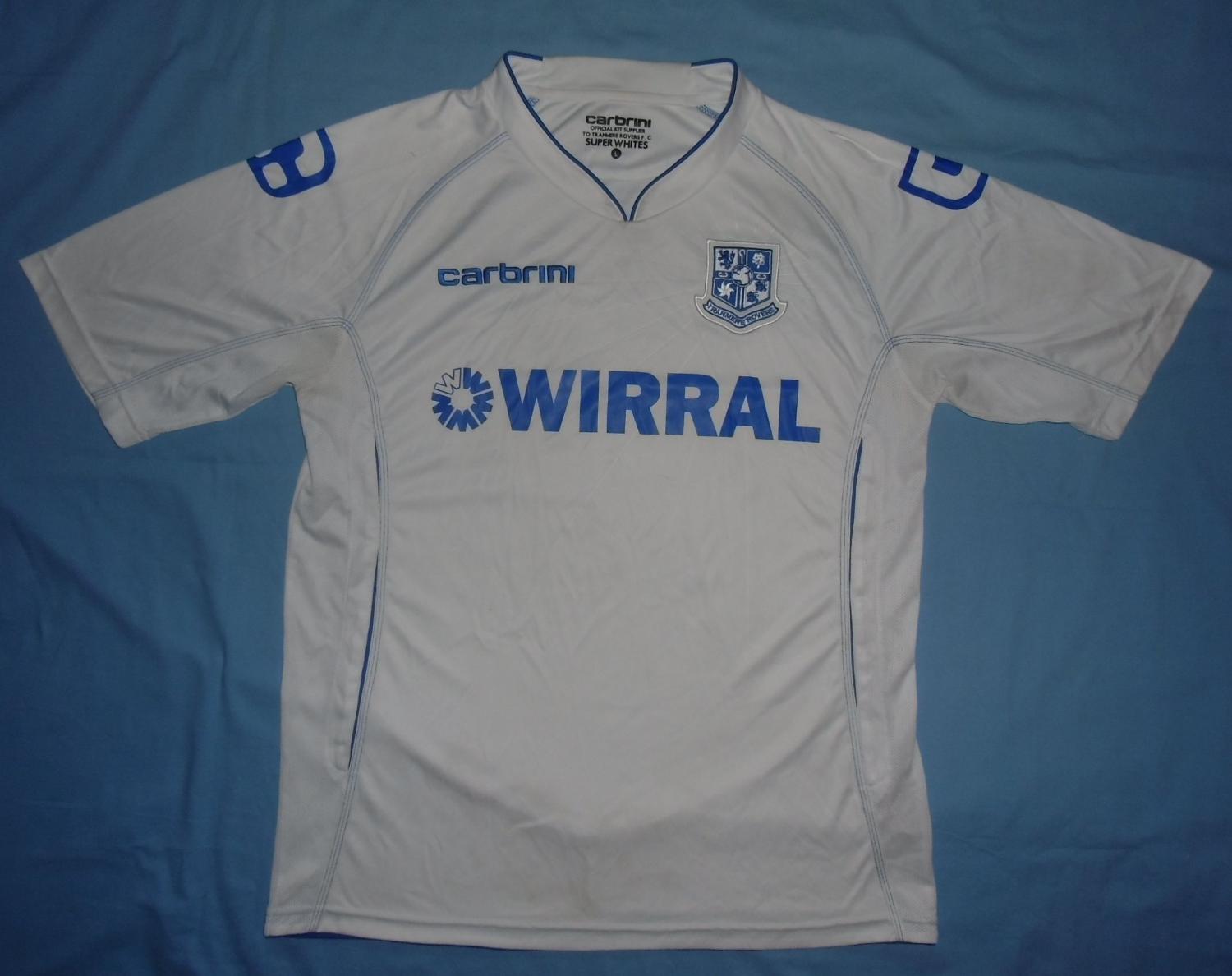 maillot de tranmere rovers fc domicile 2011-2012 pas cher