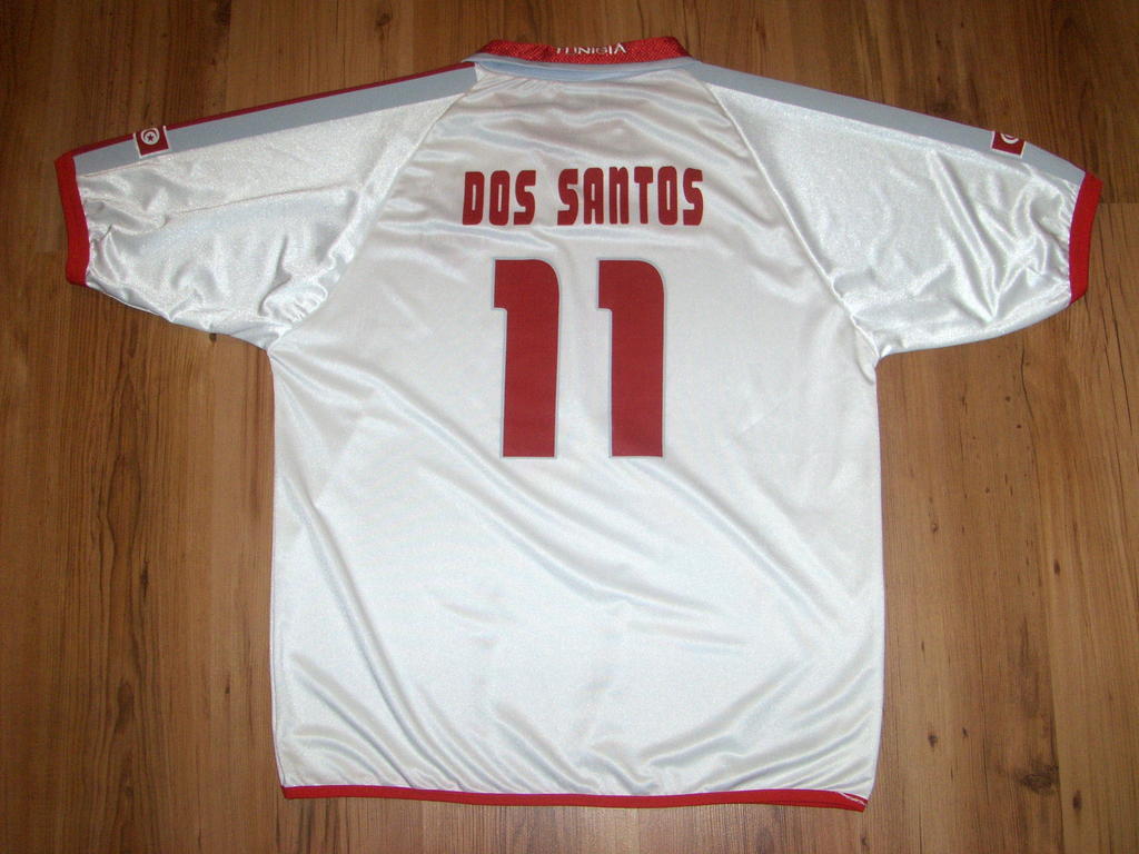 maillot de tunisie domicile 2004-2005 rétro