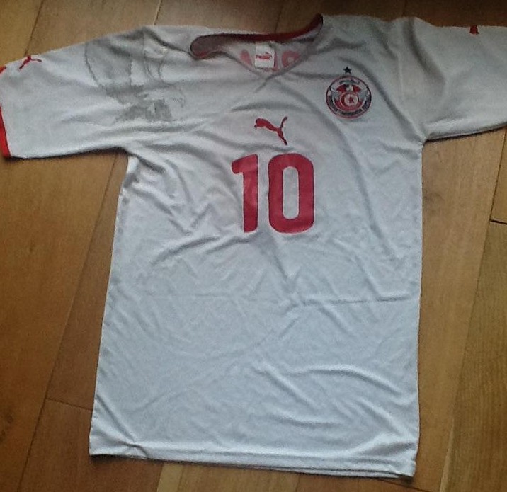 maillot de tunisie domicile 2010-2012 rétro