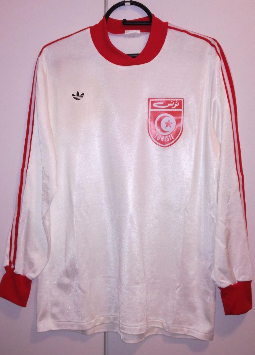 maillot de tunisie réplique 1978 rétro