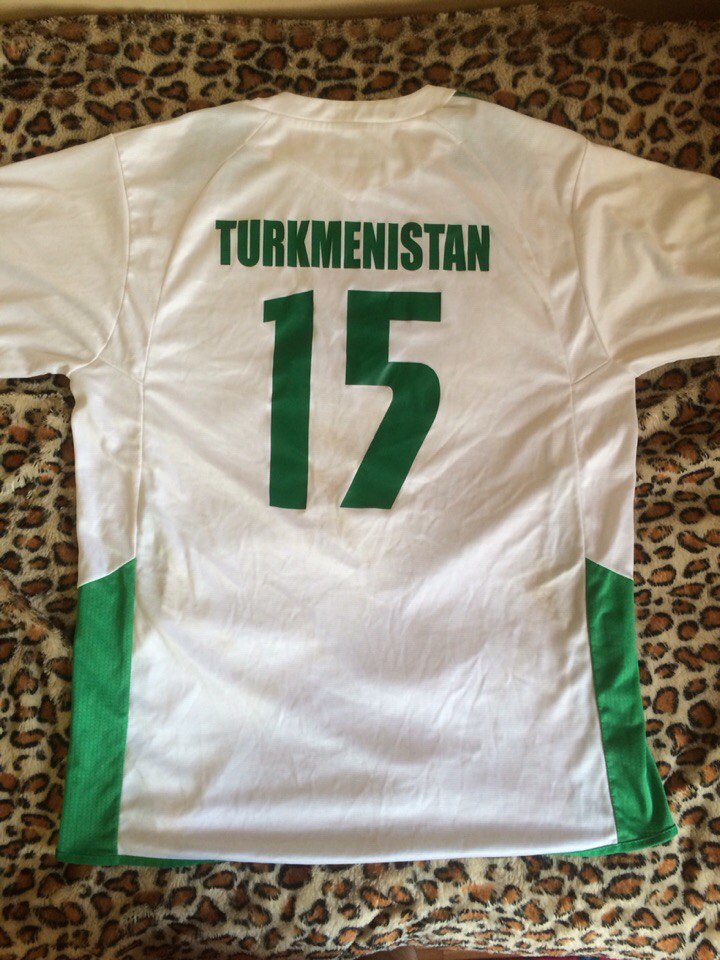 maillot de turkménistan exterieur 2012-2013 rétro maillot de turkménistan exterieur 2012-2013 rétro