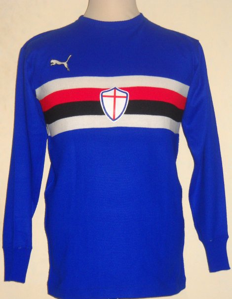 maillot de uc sampdoria domicile 1978-1979 rétro