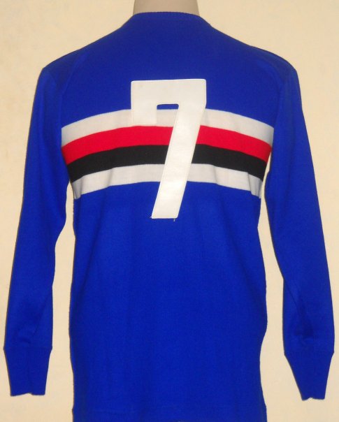 maillot de uc sampdoria domicile 1978-1979 rétro