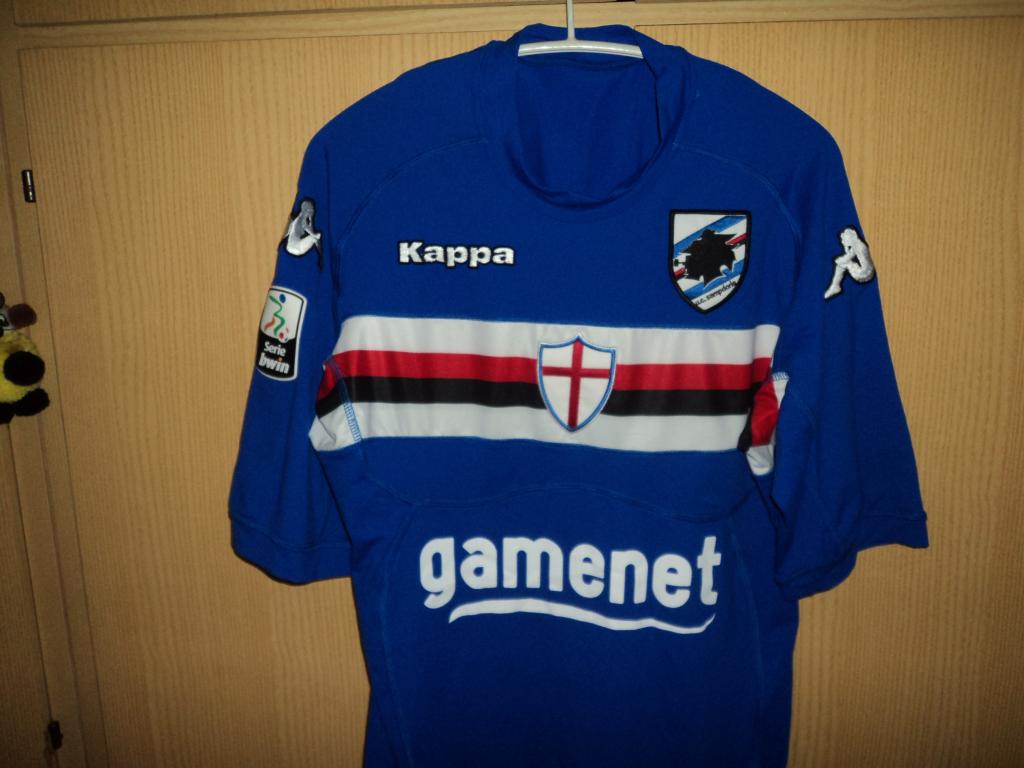 maillot de uc sampdoria domicile 2011-2012 rétro