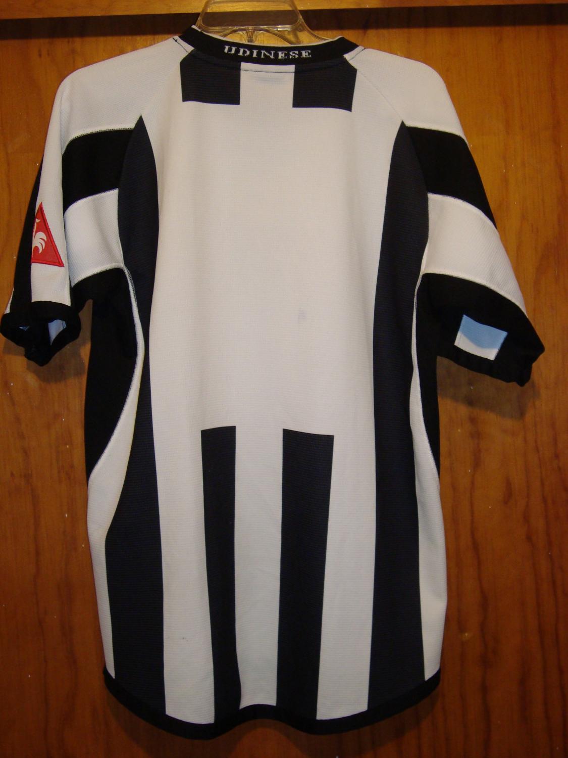 maillot de udinese calcio domicile 2002-2003 pas cher