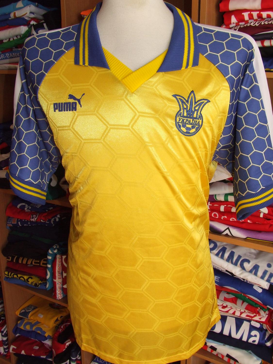 maillot de ukraine domicile 1997-1998 pas cher