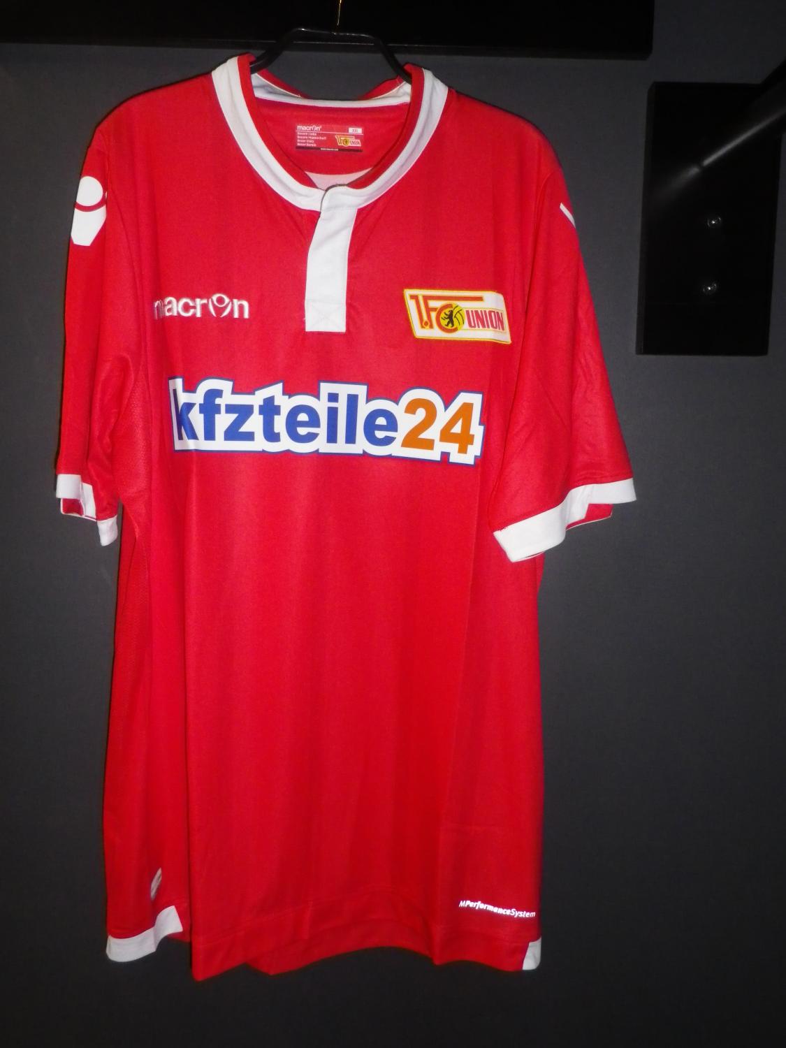 maillot de union berlin domicile 2015-2016 rétro