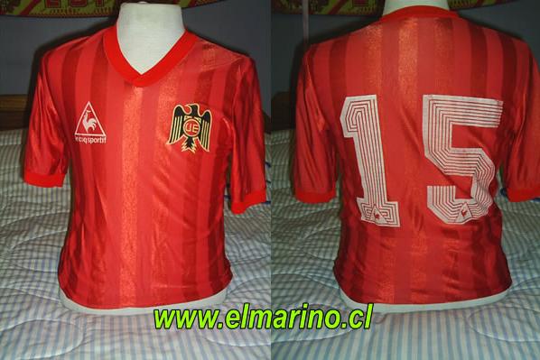 maillot de unión española domicile 1988 rétro