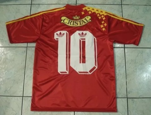 maillot de unión española domicile 1994-1996 rétro maillot de unión española domicile 1994-1996 rétro