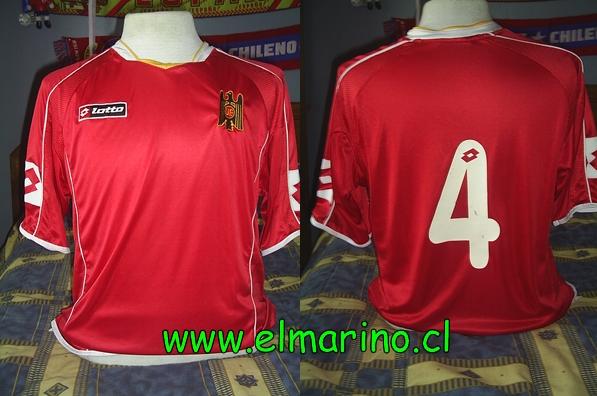 maillot de unión española domicile 2005 rétro