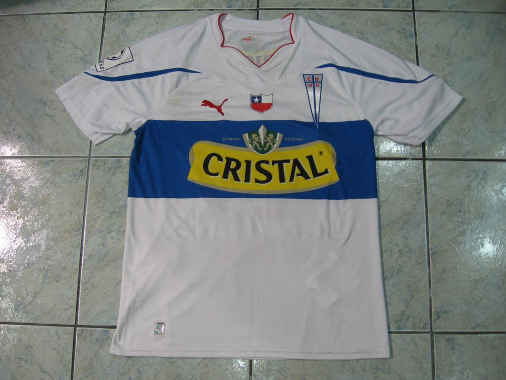 maillot de universidad católica domicile 2010-2011 rétro