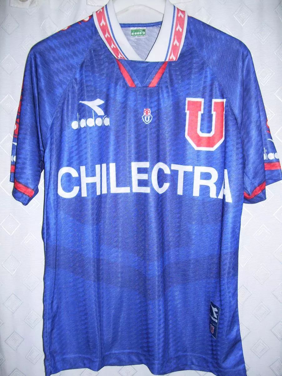 maillot de universidad de chile domicile 1996 rétro