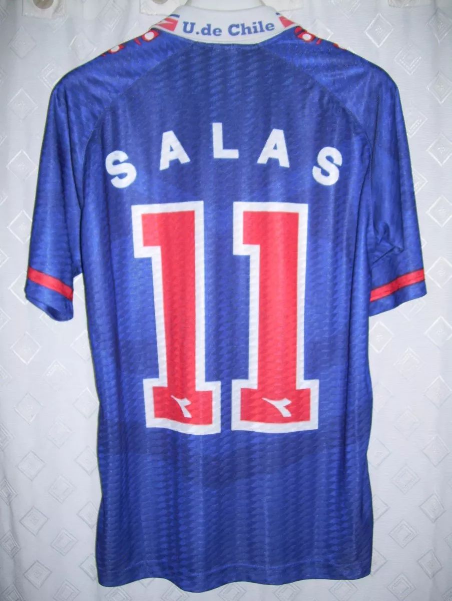 maillot de universidad de chile domicile 1996 rétro