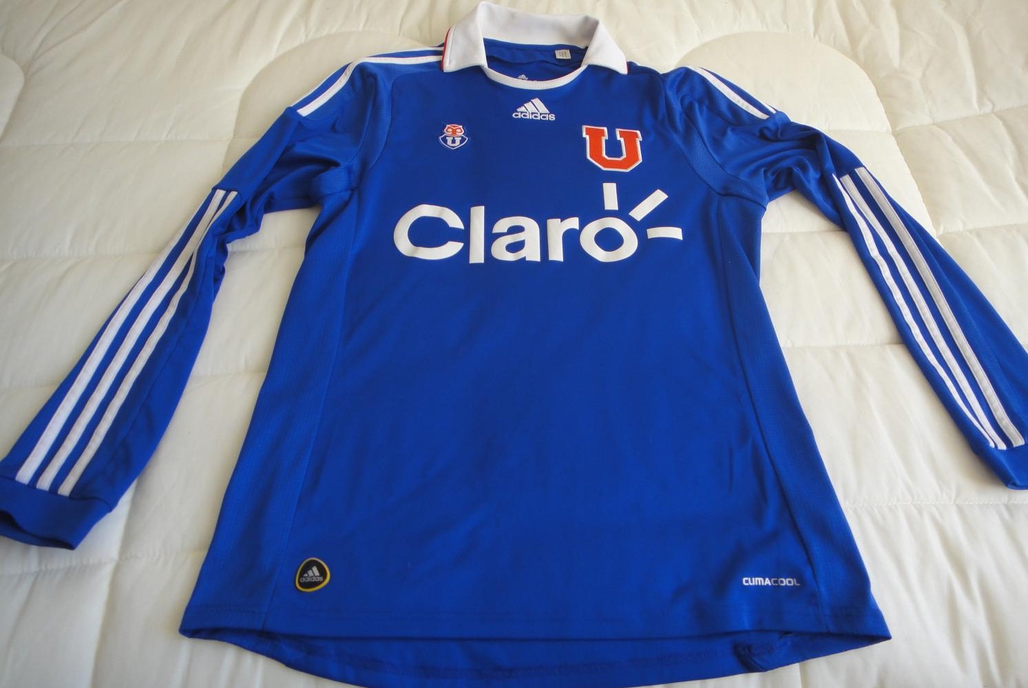 maillot de universidad de chile domicile 2011 rétro