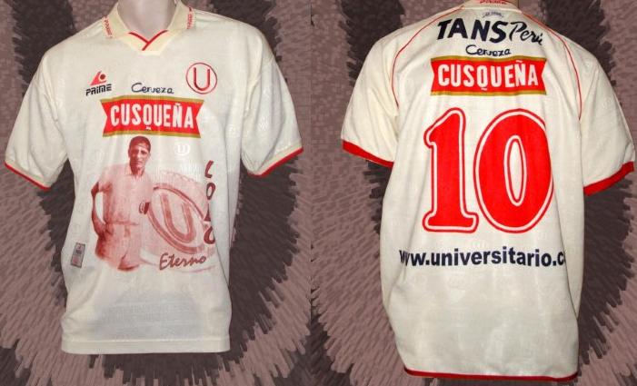 maillot de universitario domicile 2001-2002 rétro