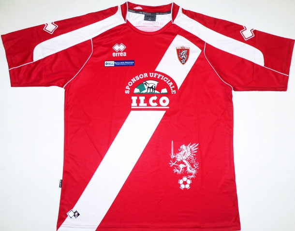 maillot de us grosseto 1913 domicile 2009-2010 rétro