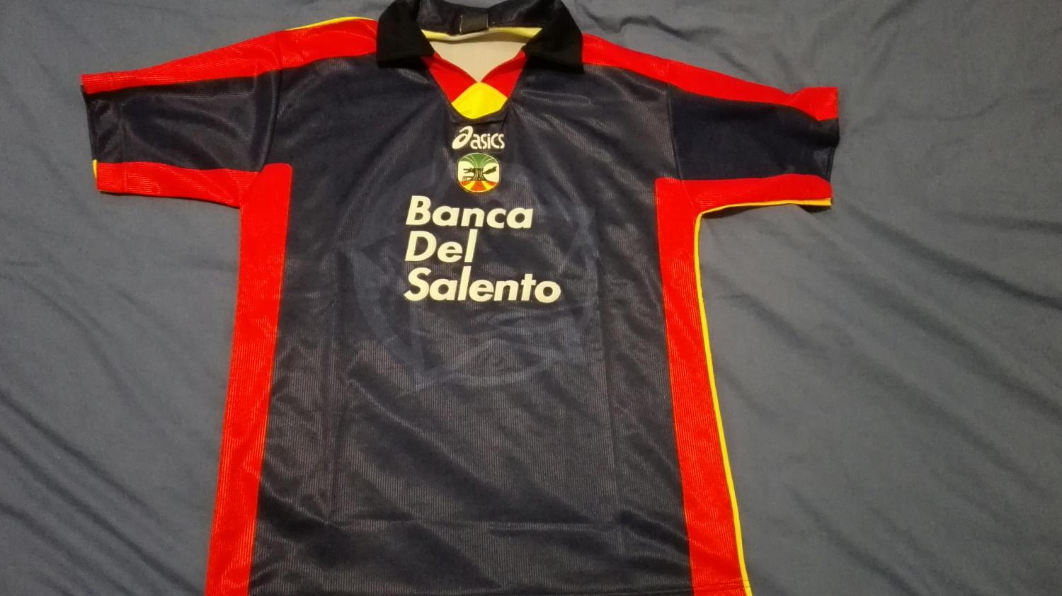 maillot de us lecce exterieur 1997-1998 pas cher