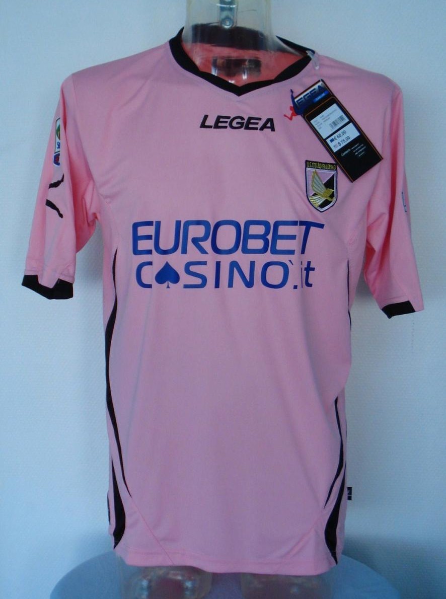 maillot de us palerme domicile 2011-2012 rétro