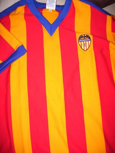 maillot de valence cf exterieur 1977-1983 rétro