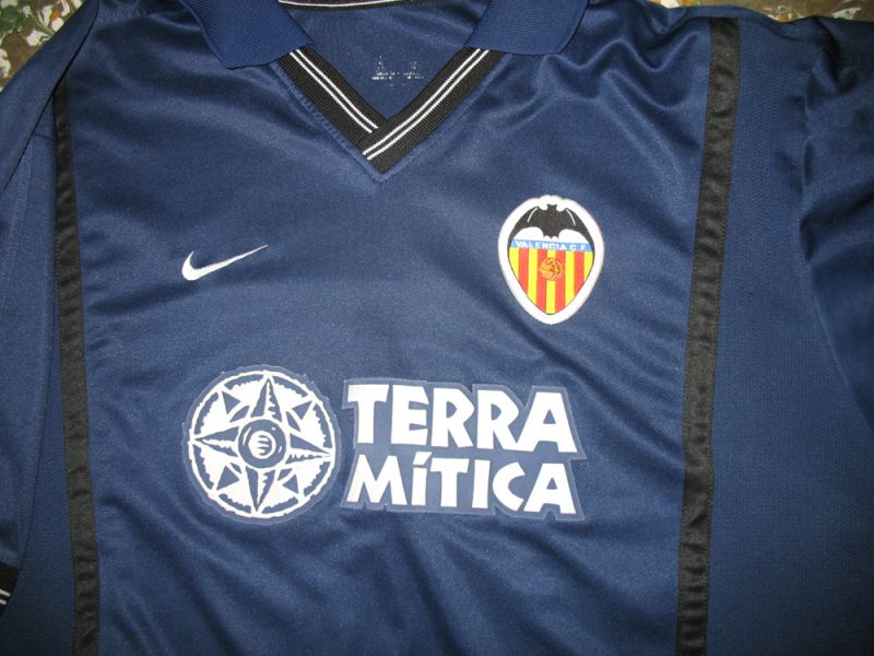 maillot de valence cf exterieur 2000-2001 rétro maillot de valence cf exterieur 2000-2001 rétro