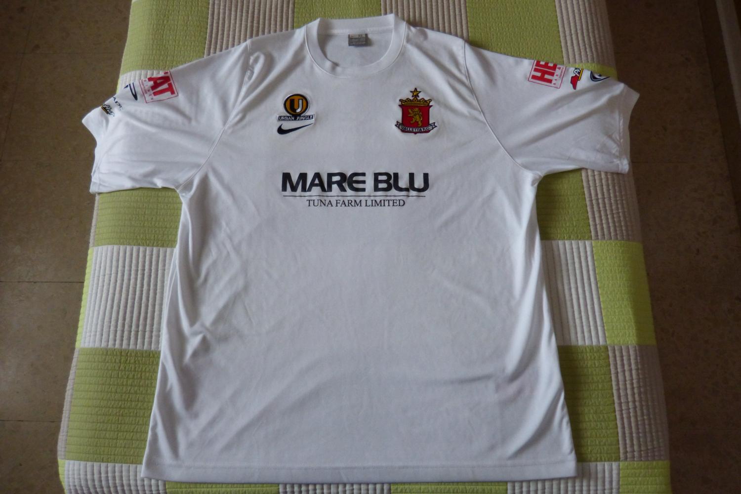 maillot de valletta fc domicile 2009-2010 rétro