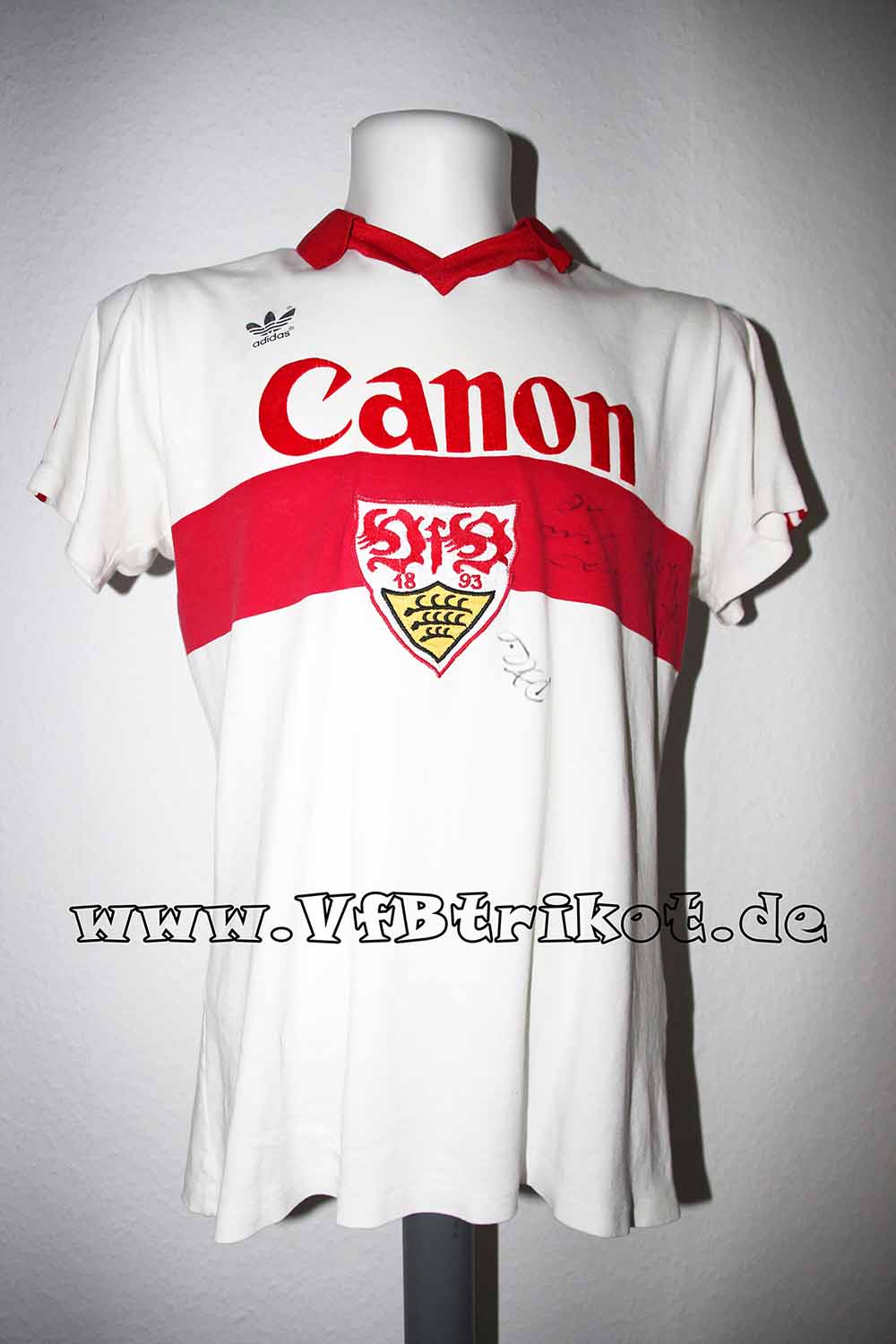 maillot de vfb stuttgart domicile 1981-1982 rétro