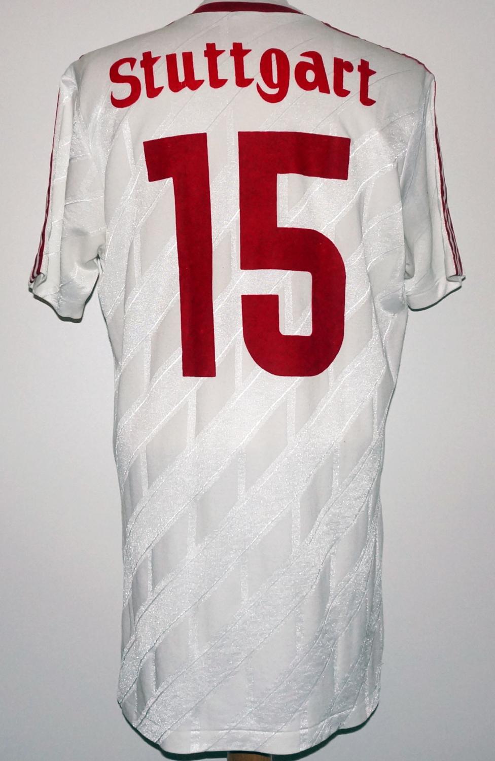 maillot de vfb stuttgart domicile 1987-1988 rétro