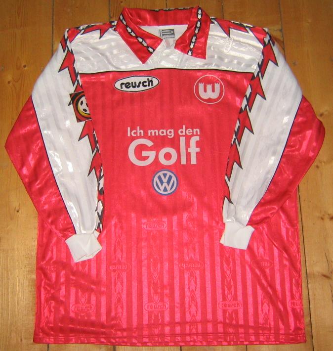 maillot de vfl wolfsbourg exterieur 1996-1997 pas cher