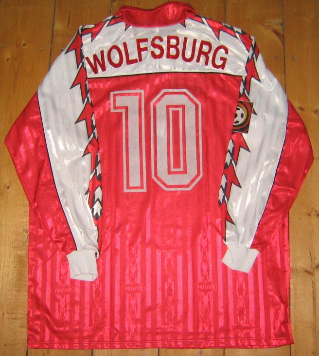 maillot de vfl wolfsbourg exterieur 1996-1997 pas cher