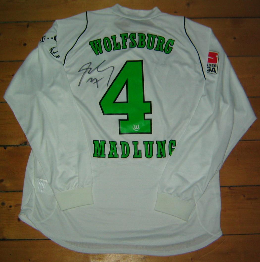 maillot de vfl wolfsbourg exterieur 2006-2007 rétro