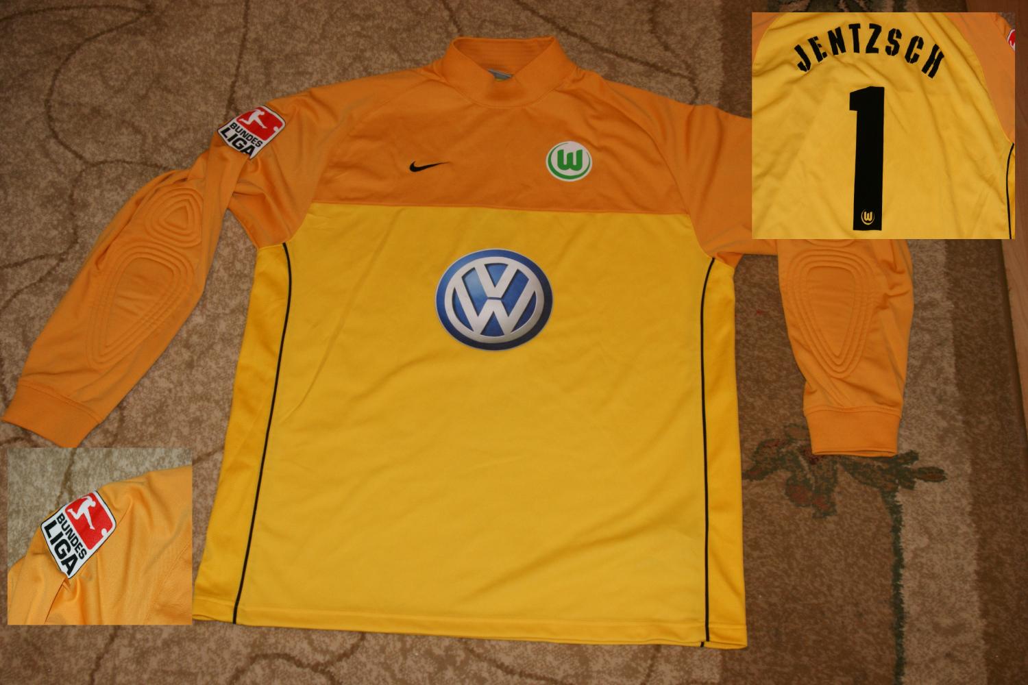 maillot de vfl wolfsbourg gardien 2004-2005 rétro