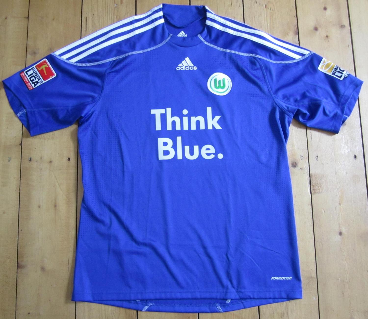 maillot de vfl wolfsbourg third 2009-2010 pas cher