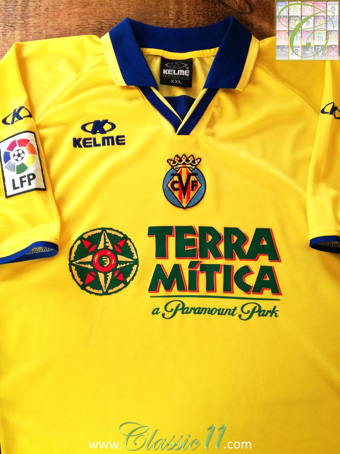 maillot de villarreal cf domicile 2002-2003 pas cher