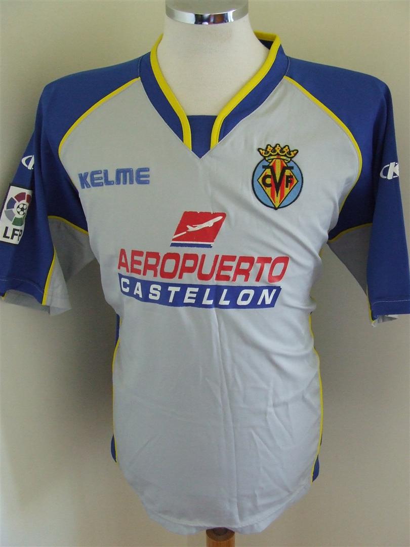 maillot de villarreal cf exterieur 2004-2005 pas cher