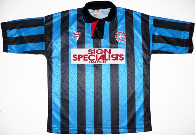 maillot de walsall exterieur 1994-1995 rétro