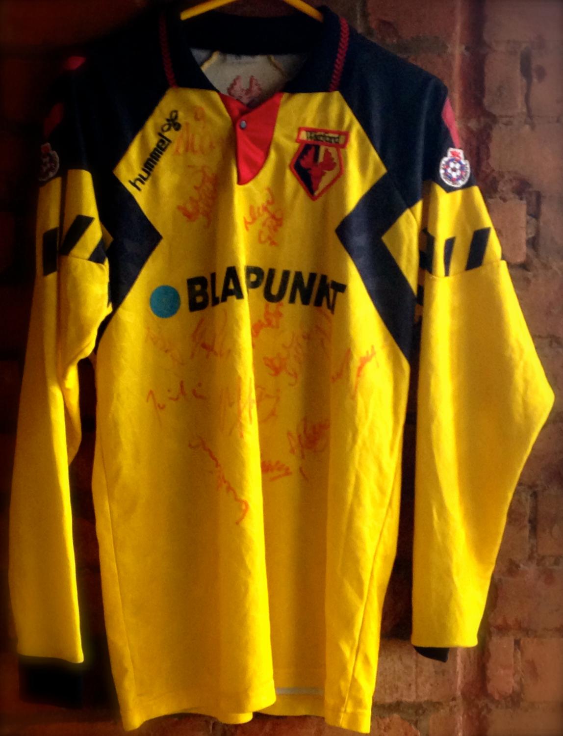 maillot de watford fc domicile 1993-1995 pas cher