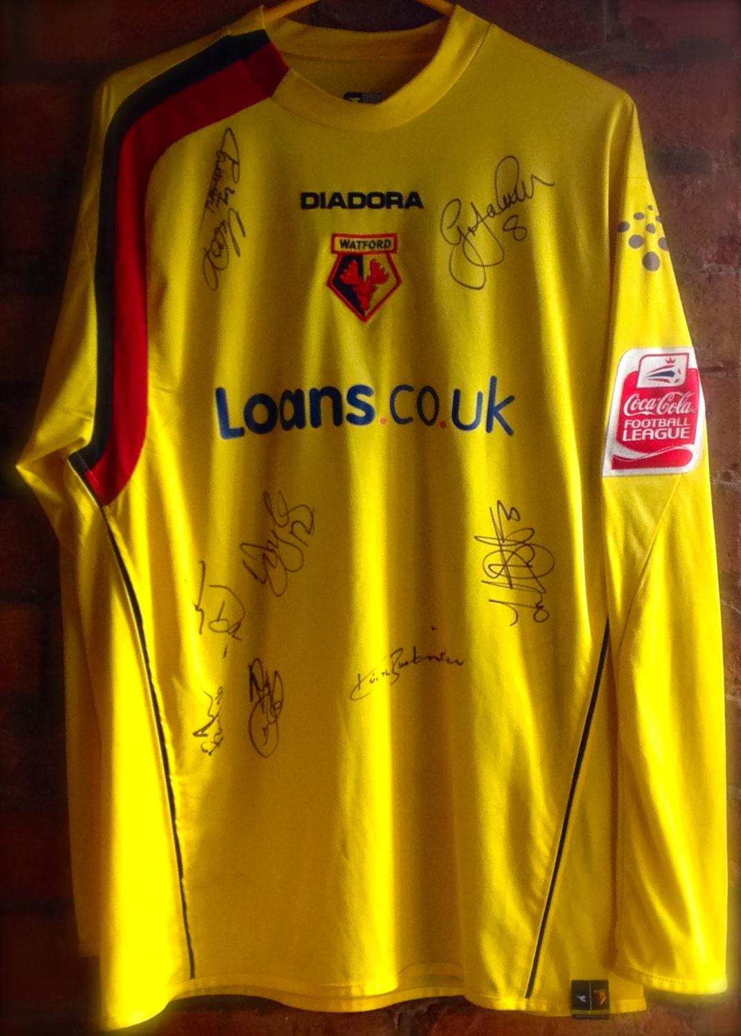 maillot de watford fc domicile 2005-2006 pas cher