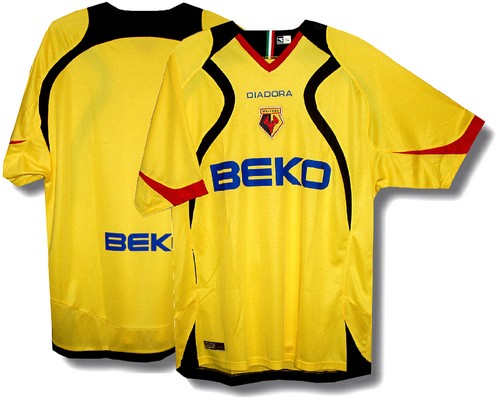 maillot de watford fc domicile 2007-2008 pas cher