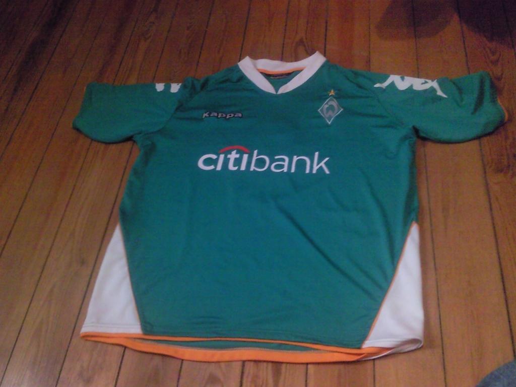 maillot de werder brême domicile 2007-2009 rétro