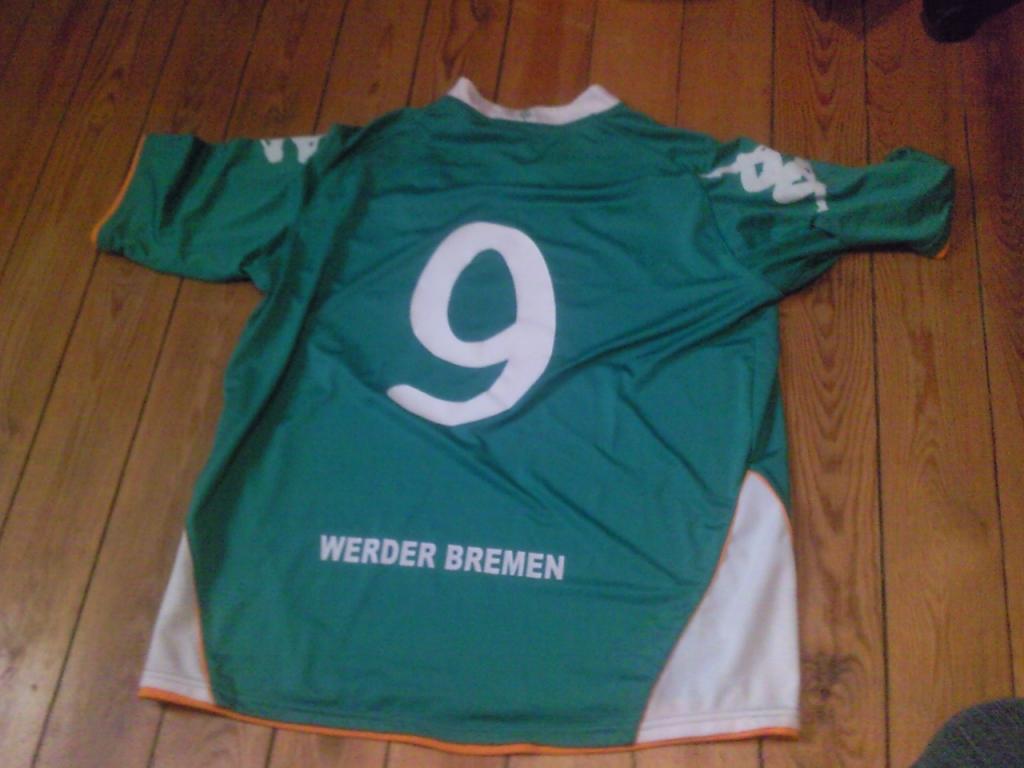 maillot de werder brême domicile 2007-2009 rétro