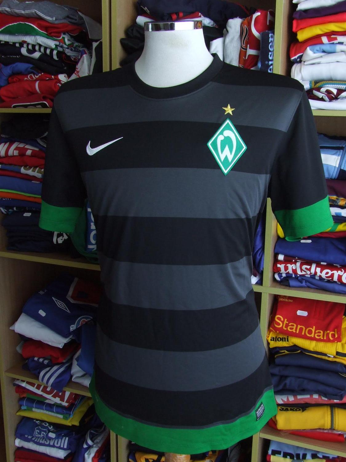 maillot de werder brême exterieur 2012-2013 rétro