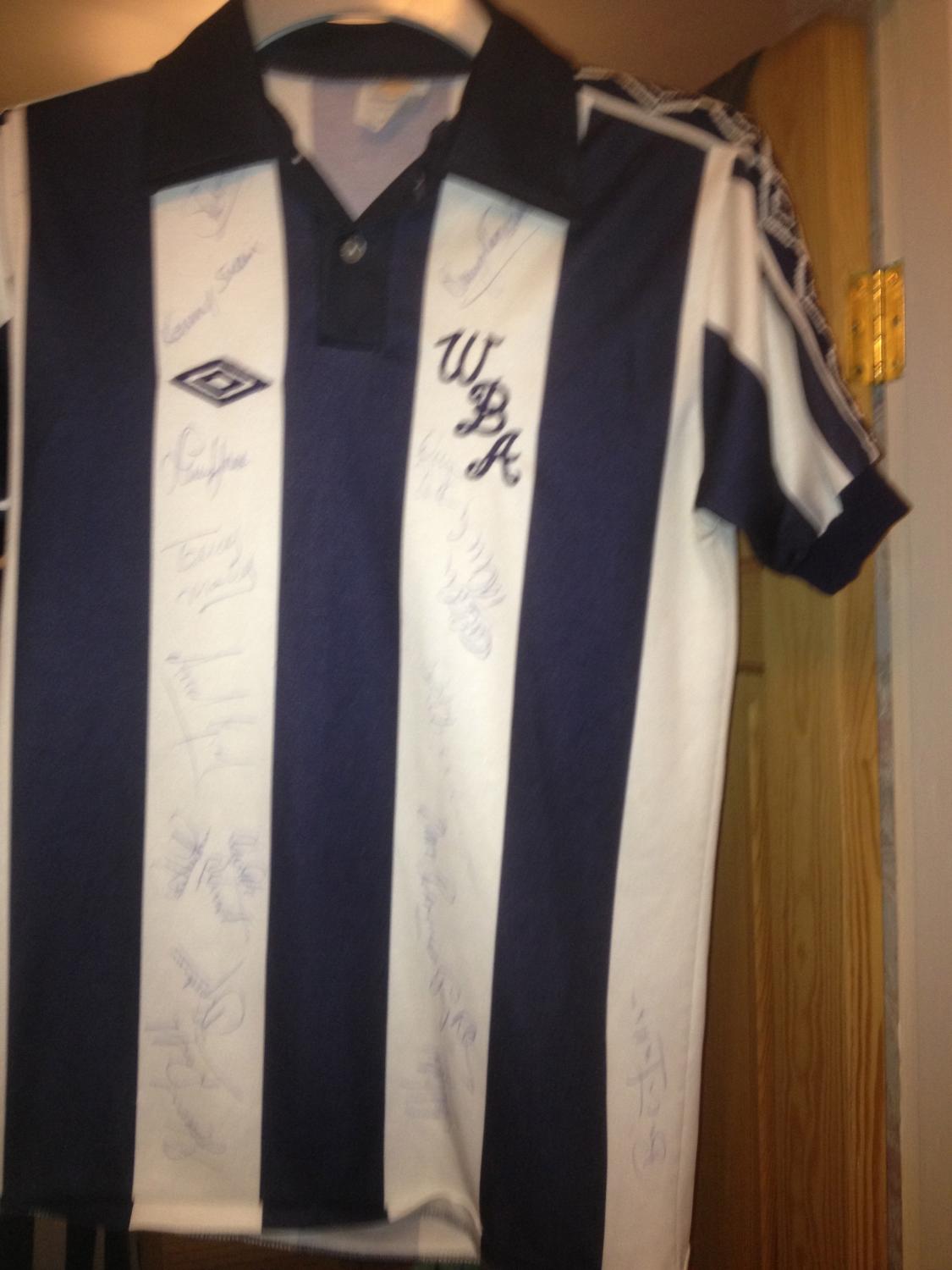 maillot de west brom domicile 1977-1981 rétro