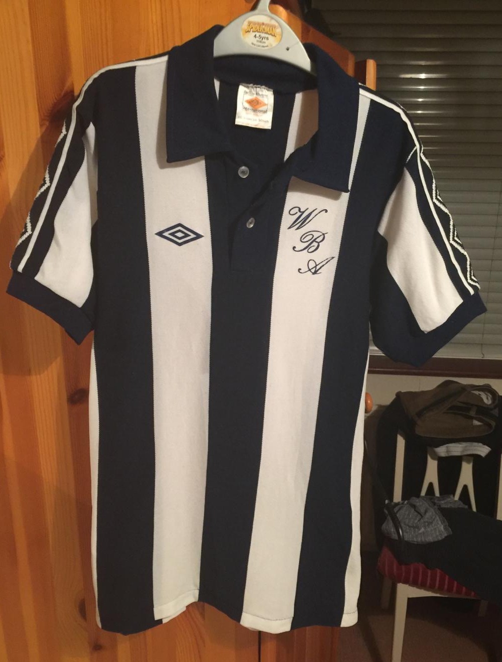 maillot de west brom domicile 1981-1982 rétro