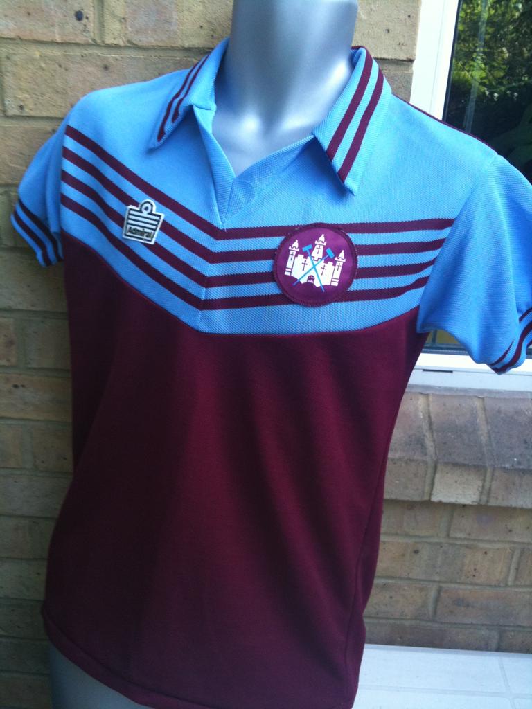 maillot de west ham united domicile 1976-1980 pas cher