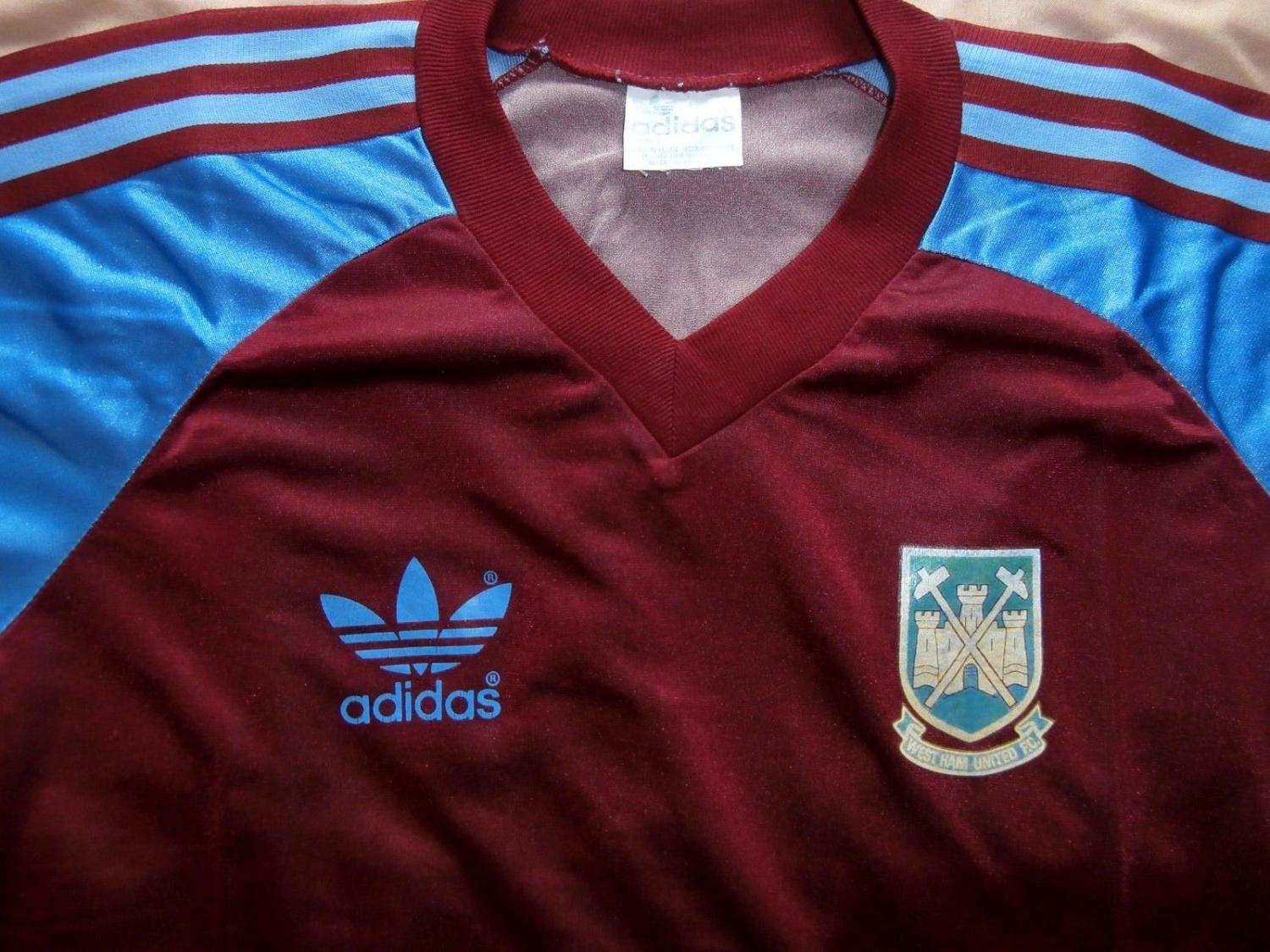 maillot de west ham united domicile 1980-1983 pas cher