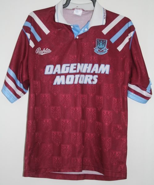 maillot de west ham united domicile 1992-1993 pas cher